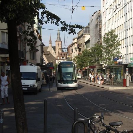 Appartement Gare Strasbourg Avec Parking Exterior foto